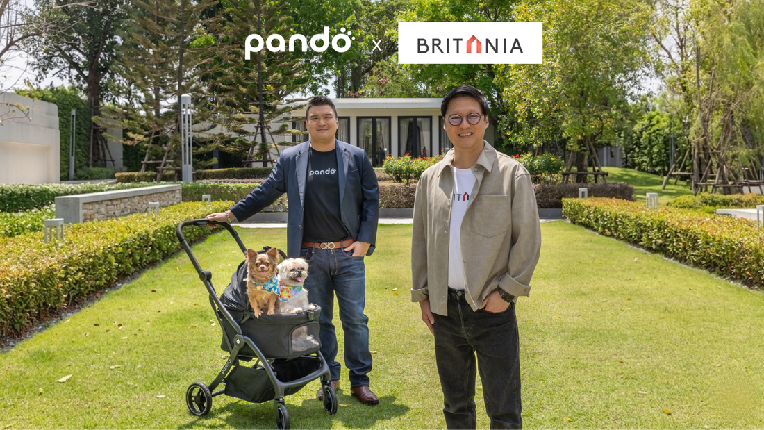 pando จับมือ "บริทาเนีย" ยกระดับ Pet Friendly Living ด้วย Gadget สัตว์เลี้ยง ตอบโจทย์เทรนด์ปัจจุบัน