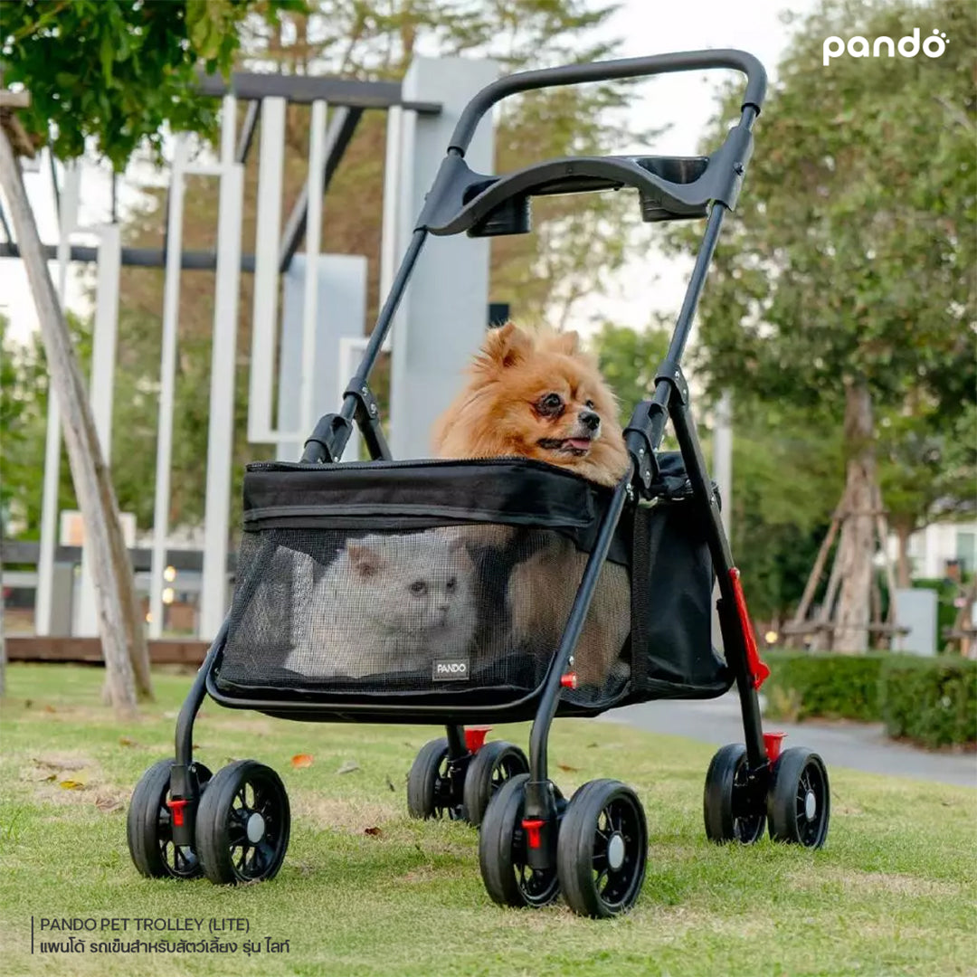 pando pet trolley (Lite) รถเข็นสำหรับสัตว์เลี้ยง รุ่น ไลท์ 
